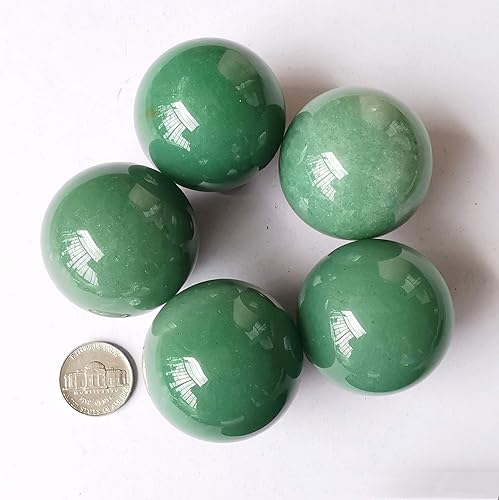 Vista 68 de Escultura de esfera de adivinación de cristal curativo de piedra lunar de 1.575 pulgadas, bola de piedras preciosas, Feng Shui Chakra Aura Piedra