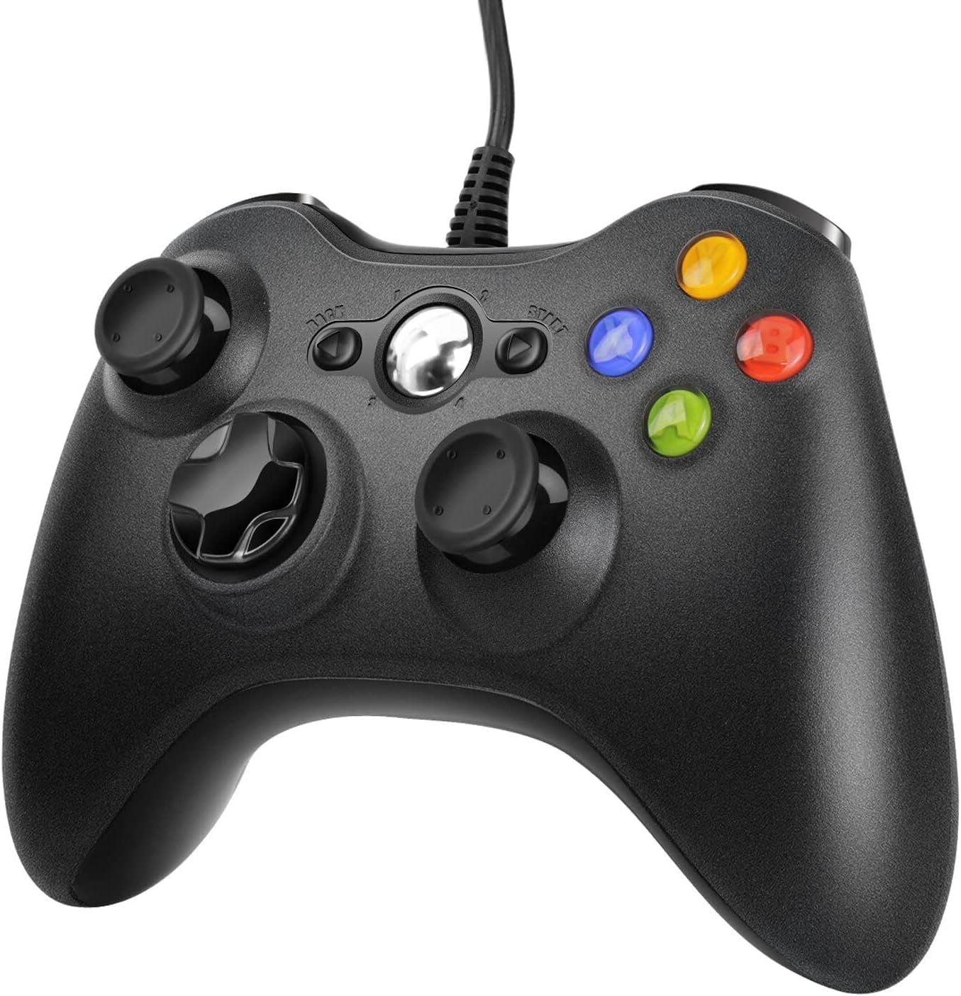 Controller for Xbox 360 PC, USB Gaming PC Controller for Xbox 360, Upgraded Design Ergonomic Cable Gamepad for Windows XP/Vista/7/8/8.1/10