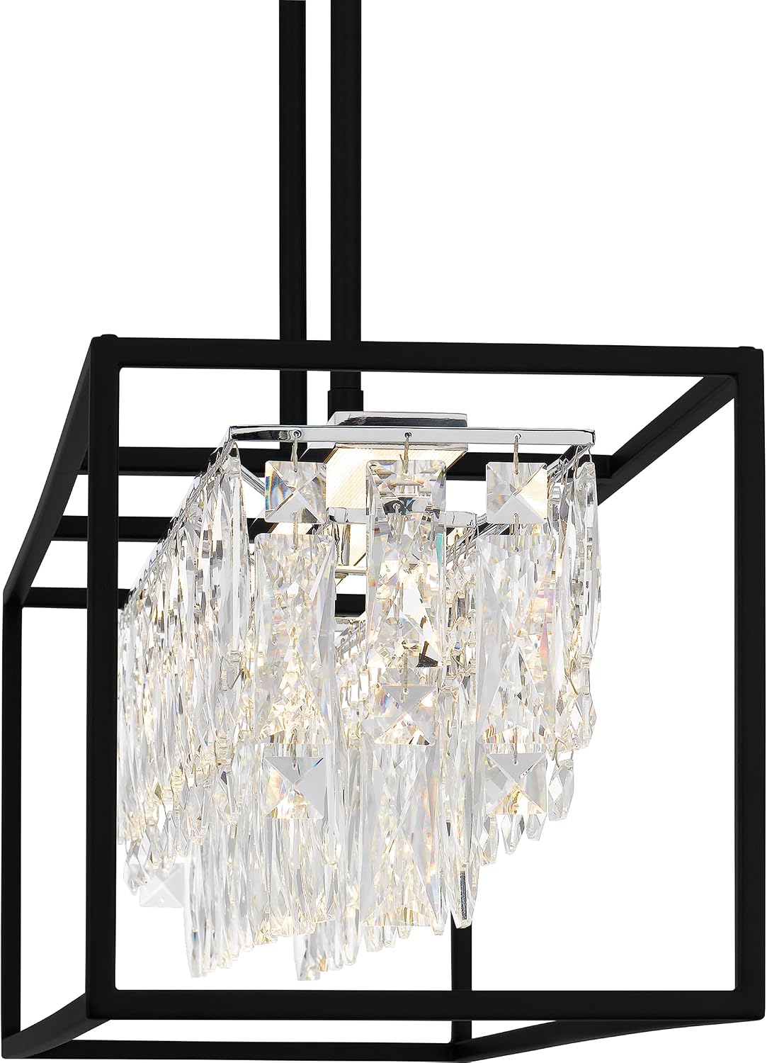 Quoizel Brillance Integrated LED Matte Black Island Light