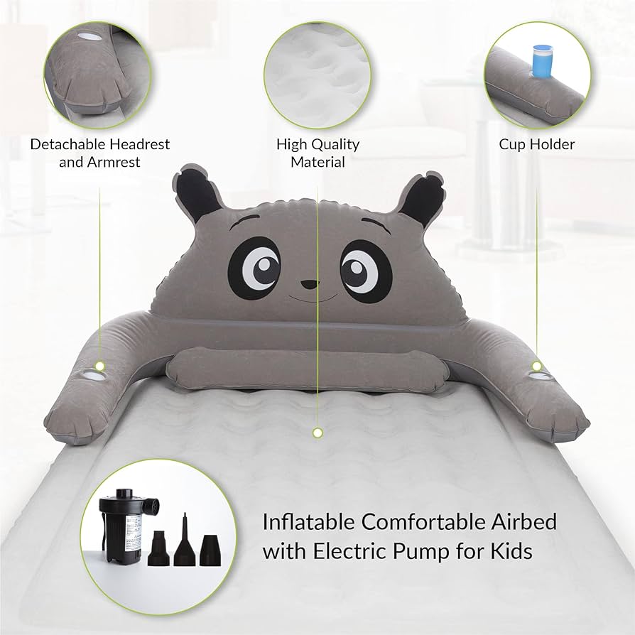 Amazon.co.jp: 子供用空気注入式エアマットレス ポンプ付き