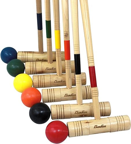 Miniatura 6 de Baden Lawn Croquet Set for Families with Carrying Bag