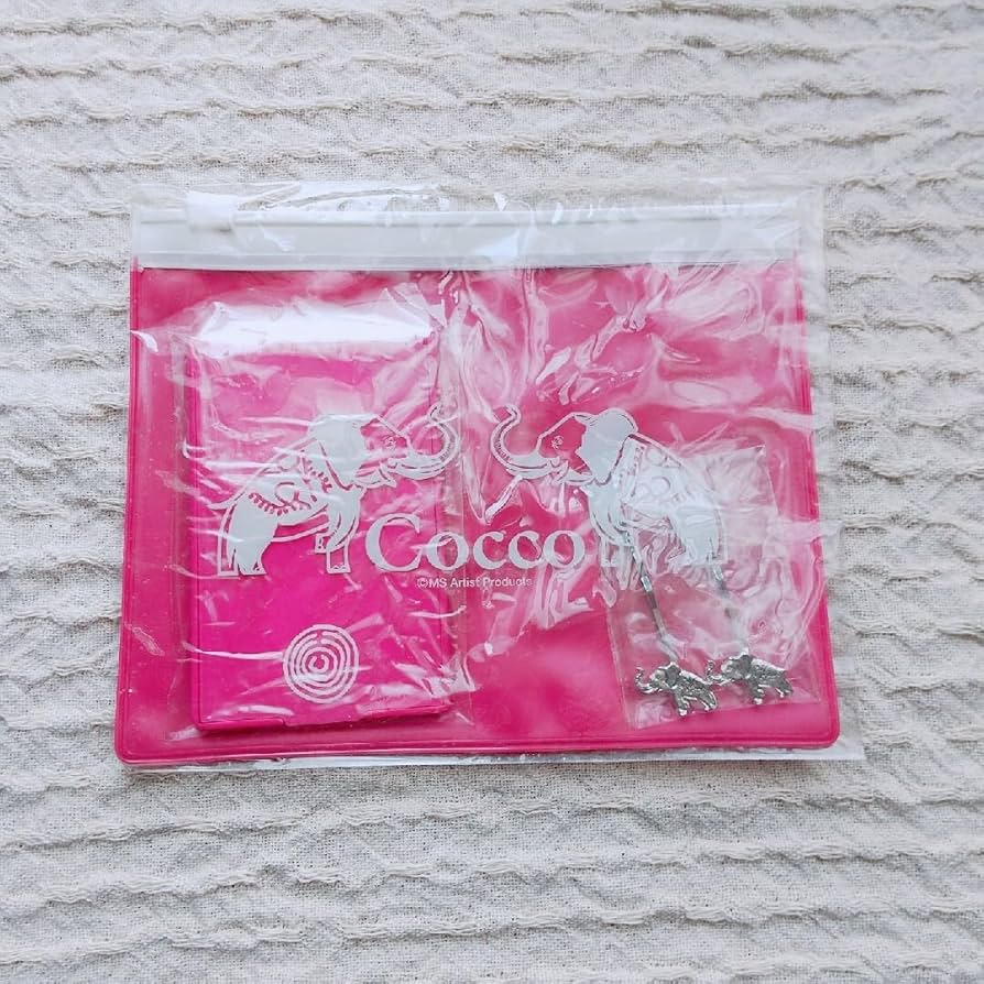 桃色の象　Cocco　ミニver Amazon.co.jp: Cocco Live Goods Elephant Kokko Pink Elephant