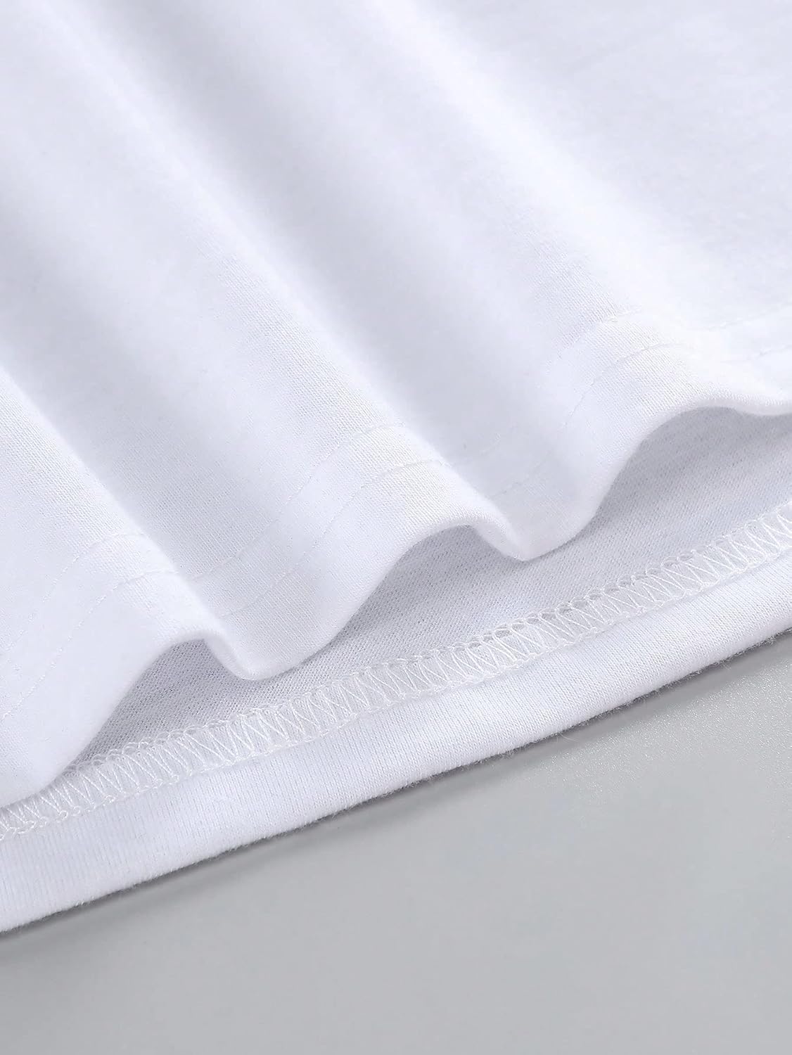 SOLY HUX Women's Letter Heart Graphic Print Tee Short Sleeve Crew Neck T Shirt Casual Summer Tops - Image 4