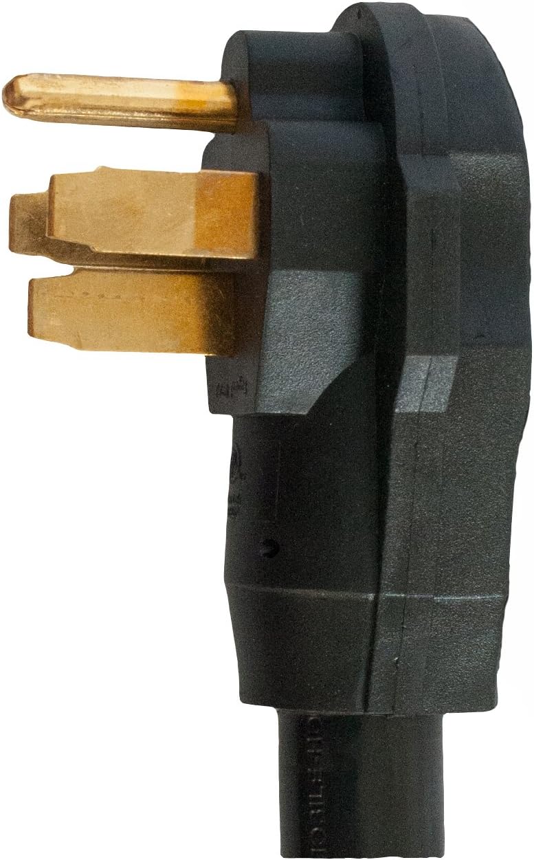 50 Amp Cynder 00623 RV Camper Electrical Extension Cord 36' ft (36 Feet, Black)