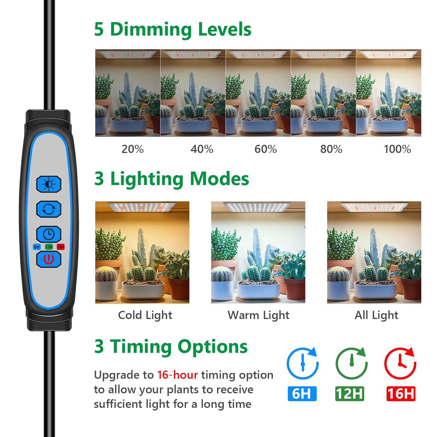 Amazon.co.jp: Aumtrly シードスタート用グローライト、552 LED フル