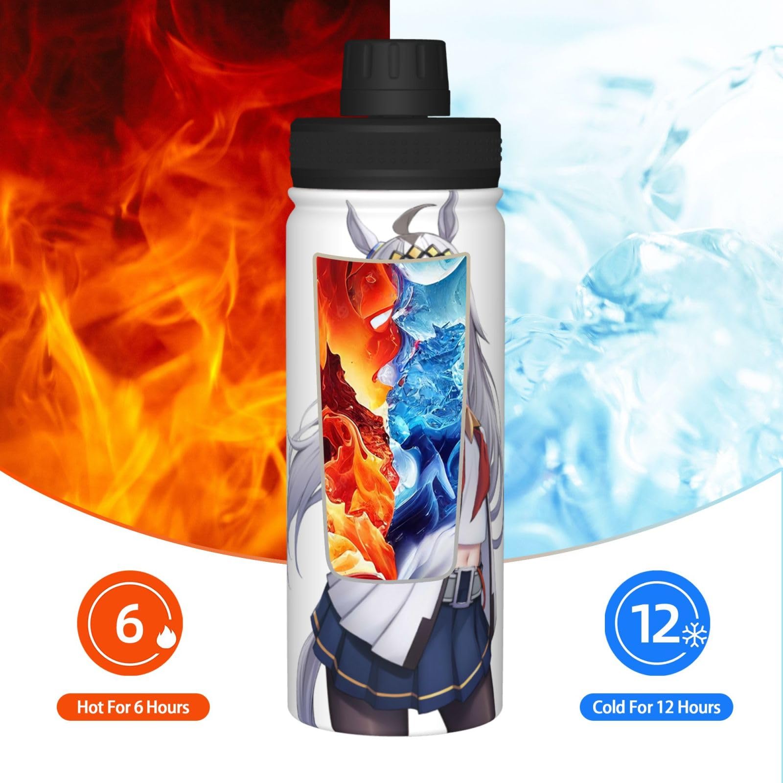 Amazon | ステンレスカップ ウマ娘 オグリキャップ コーヒーカップ 大