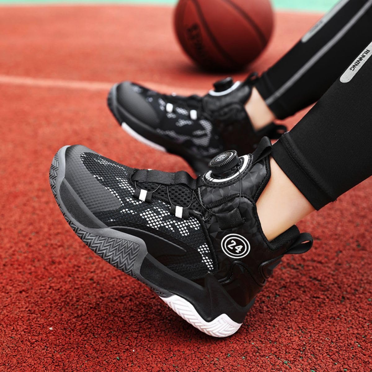 Xinghuanhua High Top Basketball Shoes Boys' Basketball Shoes Girls' Fashion Sports Shoes Children's Basketball Shoes 5