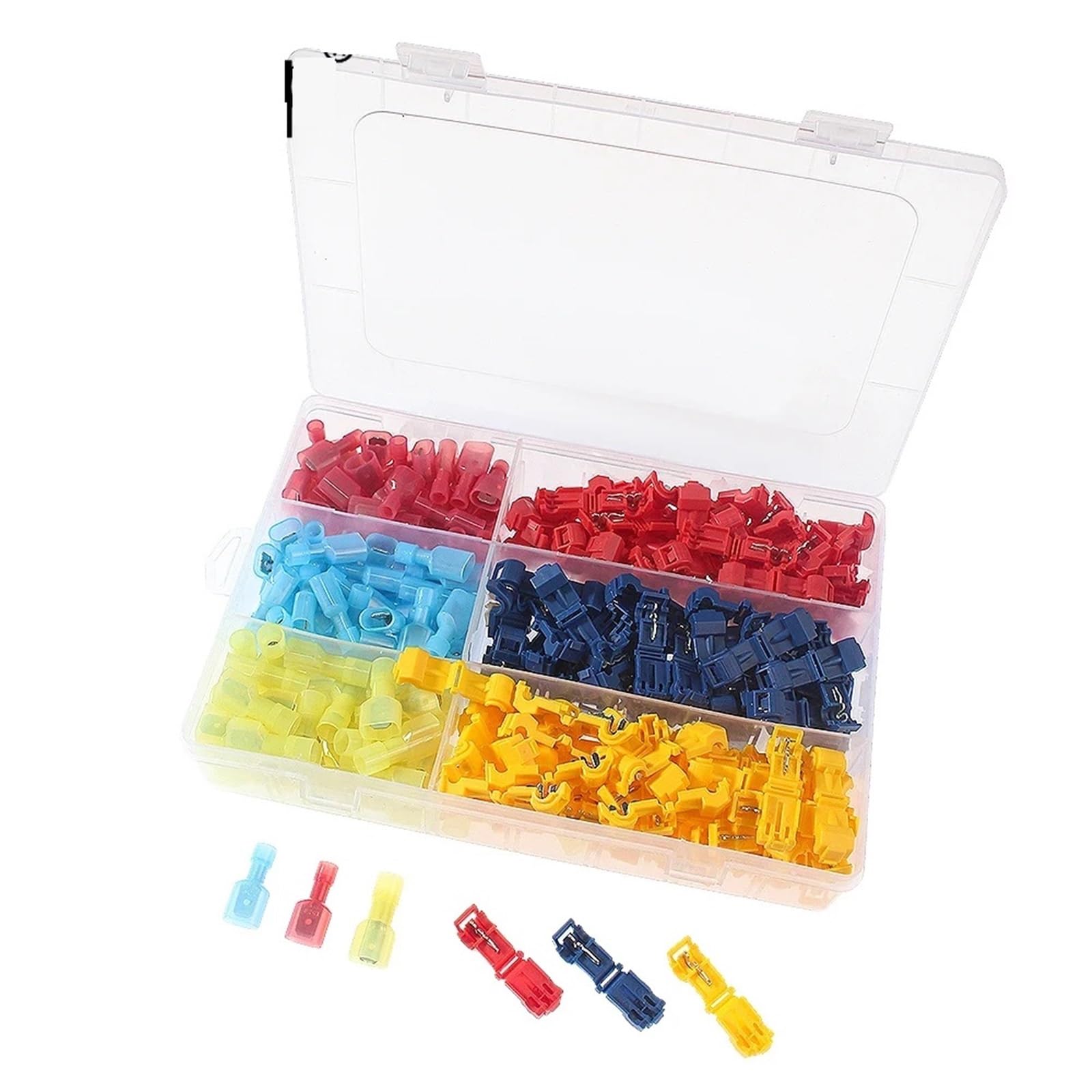 Kit de 240 conectores rápidos para cables eléctricos y terminales de empalme Scotch Lock