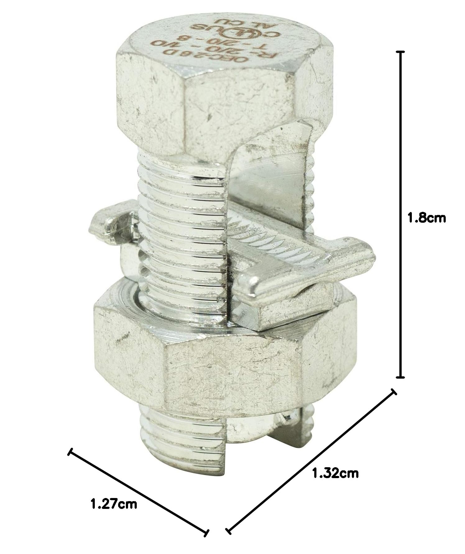 Southwire Split Bolt Connector, #2/0 STR - 1/0 STR, Dual