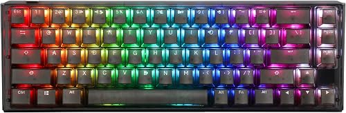 Ducky One 3 Aura Black SF Gaming Tastatur, RGB LED - MX-Brown (US)