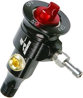 Aeromotive 15631 Billet Fuel Sample Valve, Black