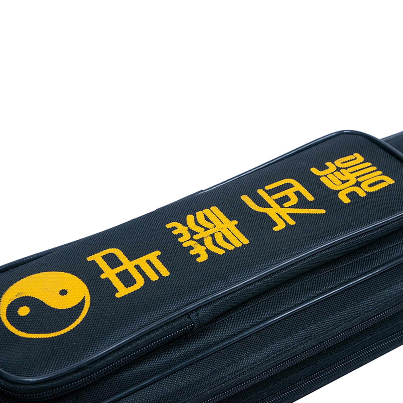 Borsa Per Spada Impermeabile In Tessuto Oxford Nero Da 130 Cm, Fodero A Doppio Strato Per 2 Spade, Adatta Per Spada Tai Chi, Samurai, Bokken, Katana