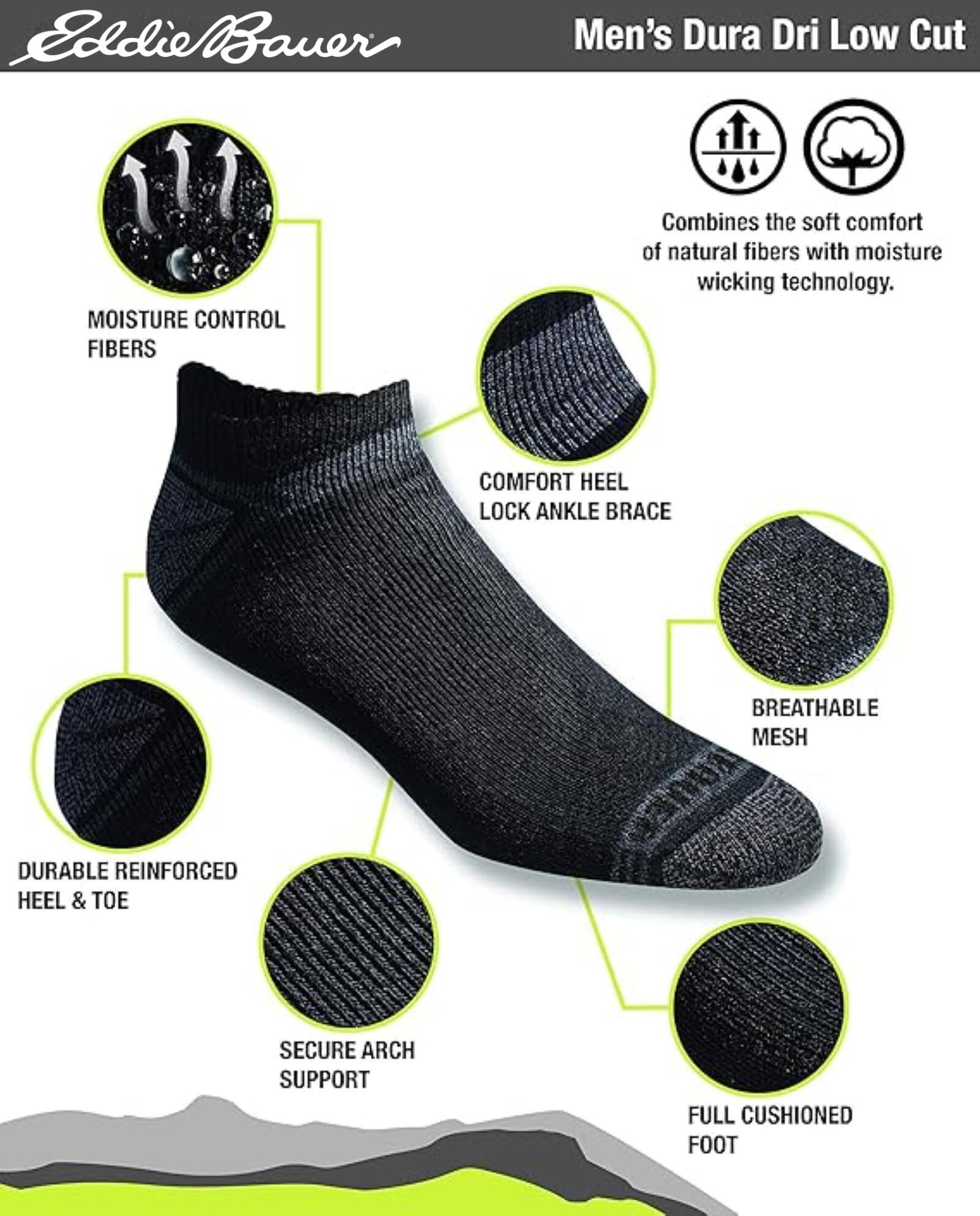 Eddie Bauer Herren Socken