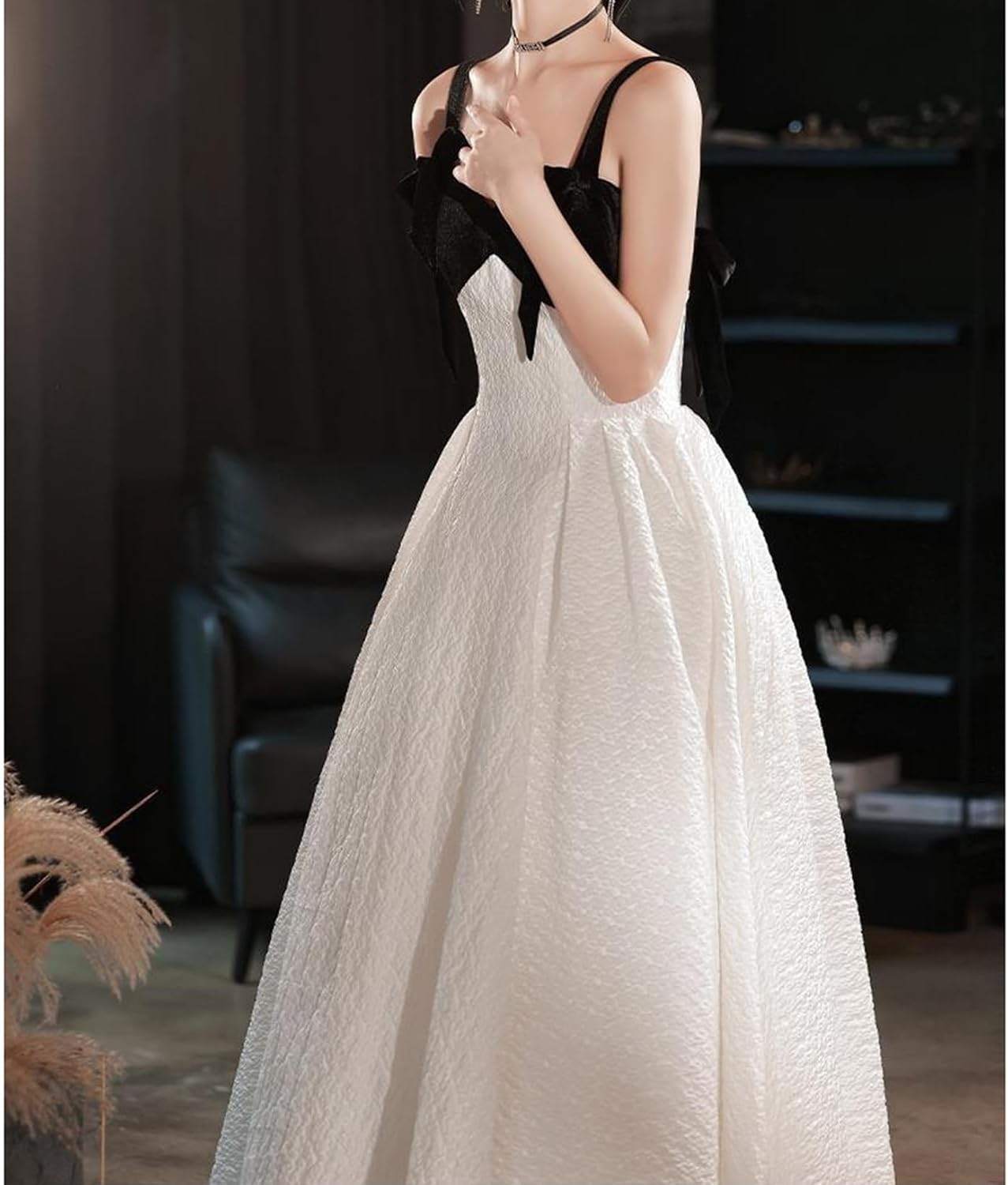 [Shiyato] パーティードレス レディース ロング Aライン イブニングドレス フォーマル ピアノ 発表会 披露宴 演奏会 卒