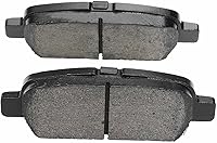 Vista 8 de A-Premium Juego de pastillas de freno de cerámica delanteras y traseras compatibles con los modelos Nissan e Infiniti - G37 (Sedan), Murano, 370Z