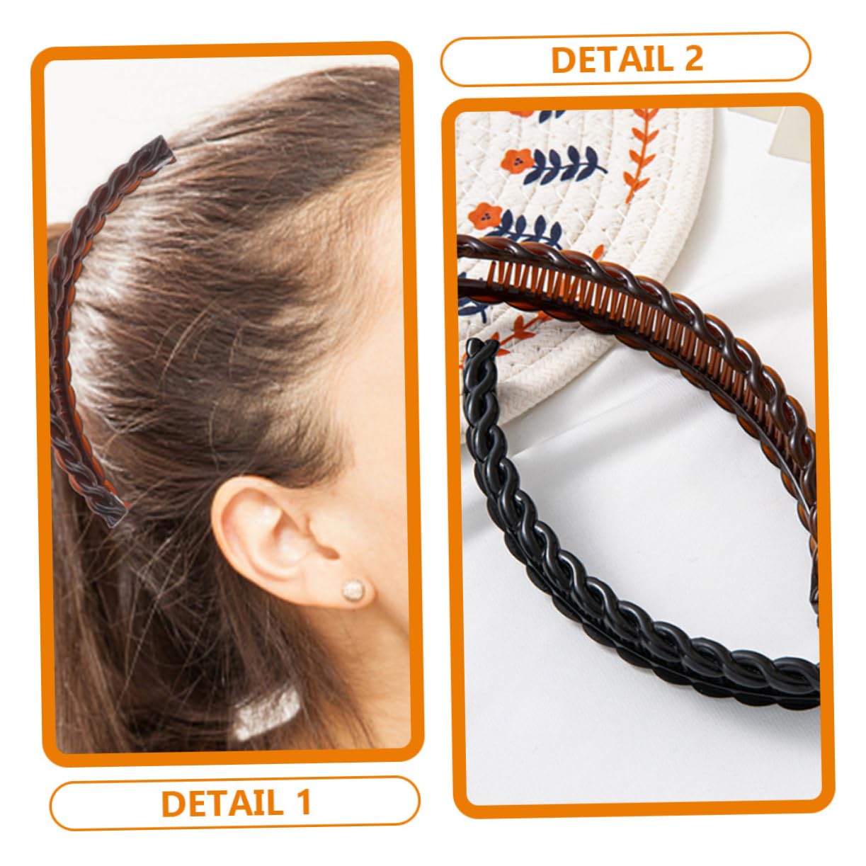 Pinzas Cabello 12 Piezas de Plástico para Mujer y Adolescente | Peines Banana y Pinzas de Peineta, Uso en Casa y Peinados Variados, Accesorio Sencillo y Multifuncional