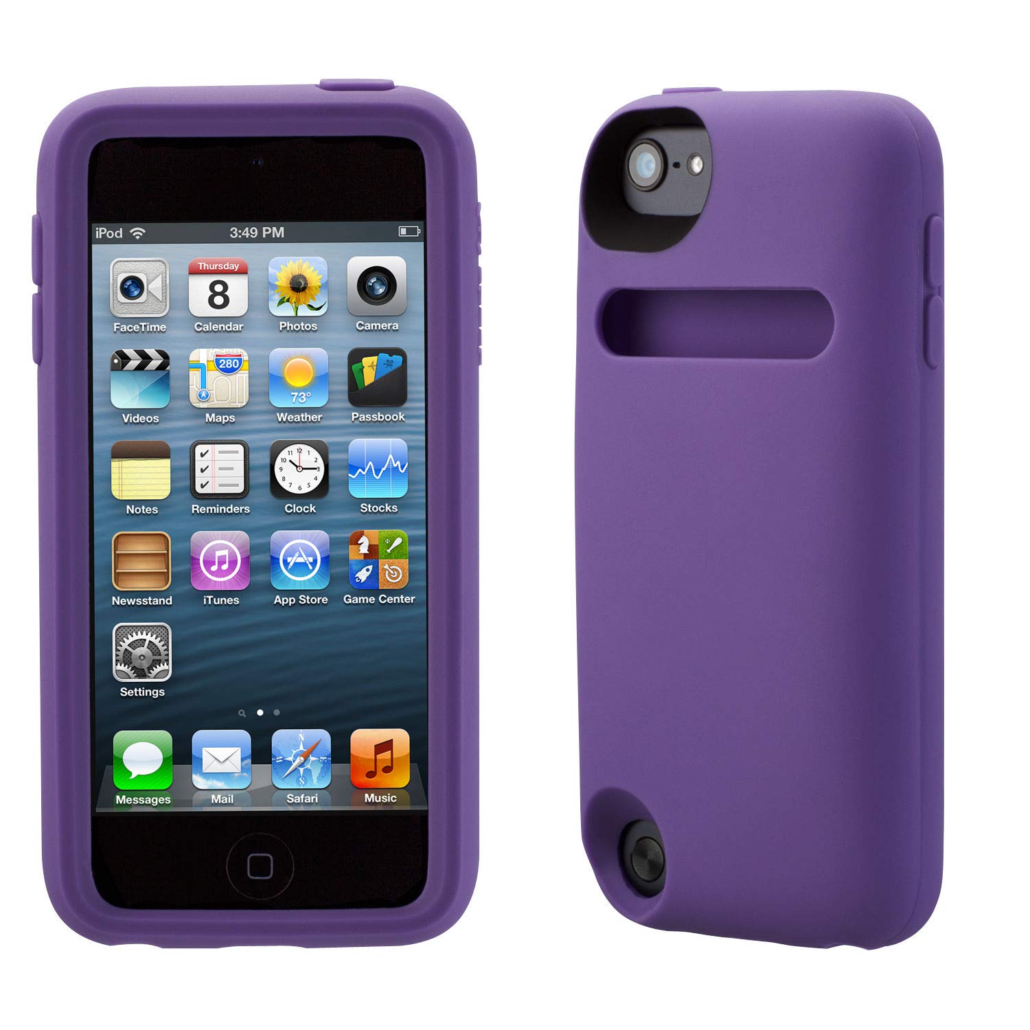 Speck Products KangaSkin Case for iPod Touch 5 (Grape Purple)