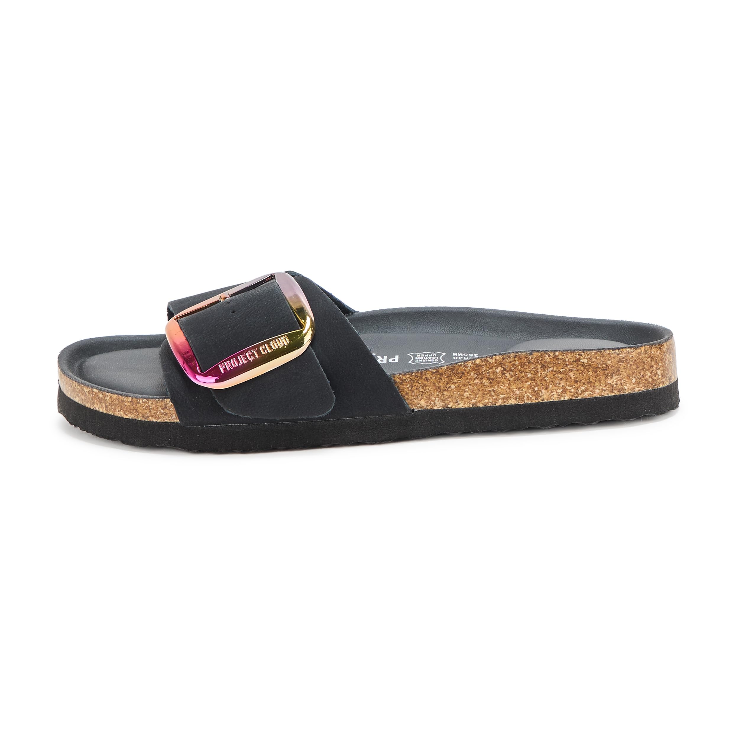 Project Cloud 100% Genuine Leather Sandals Women Dressy Beach Essentials Slides for Women Footwear - Lightweight with Memory Foam Insole Sandals for Women 2026 - Womens Slides — view 12