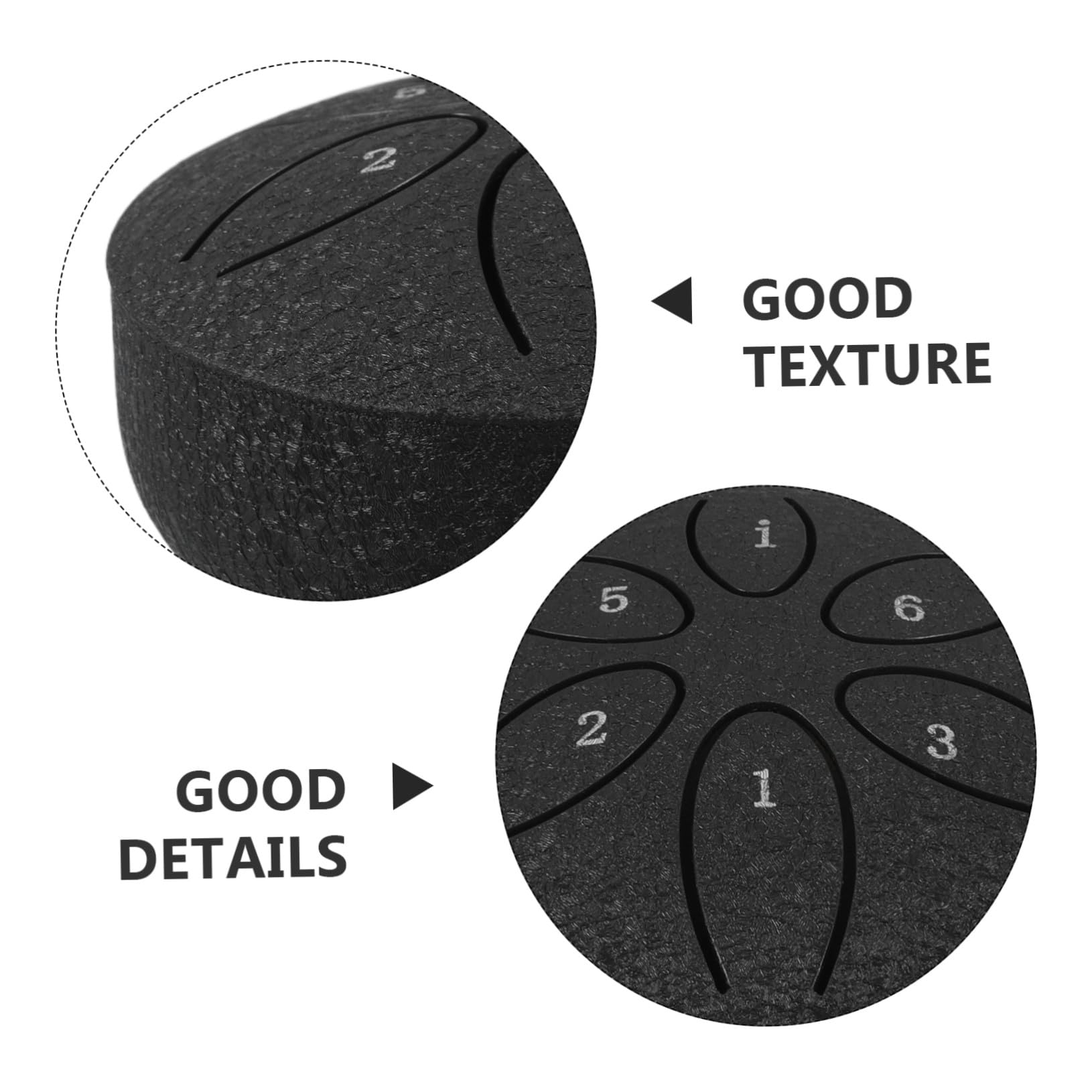 Mini Steel Tongue Drum Note Hand Pan Percussion Instrument Kompaktowy Przenośny Garden Rain Drum z Eterycznym Dźwiękiem dla Początkujących i Profesjonalistów Podróże i Outdoor