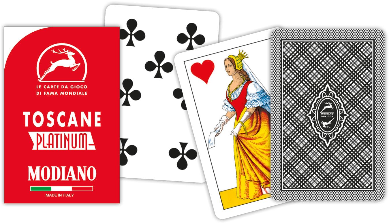 Modiano Tuscan Platinum 100% Plastic Cards