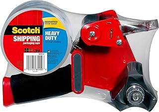 Scotch Heavy Duty Packaging Tape, 1.88" x 54.6 yd, Designed for Packing, Shipping and Mailing, Strong Seal on All Box Type...