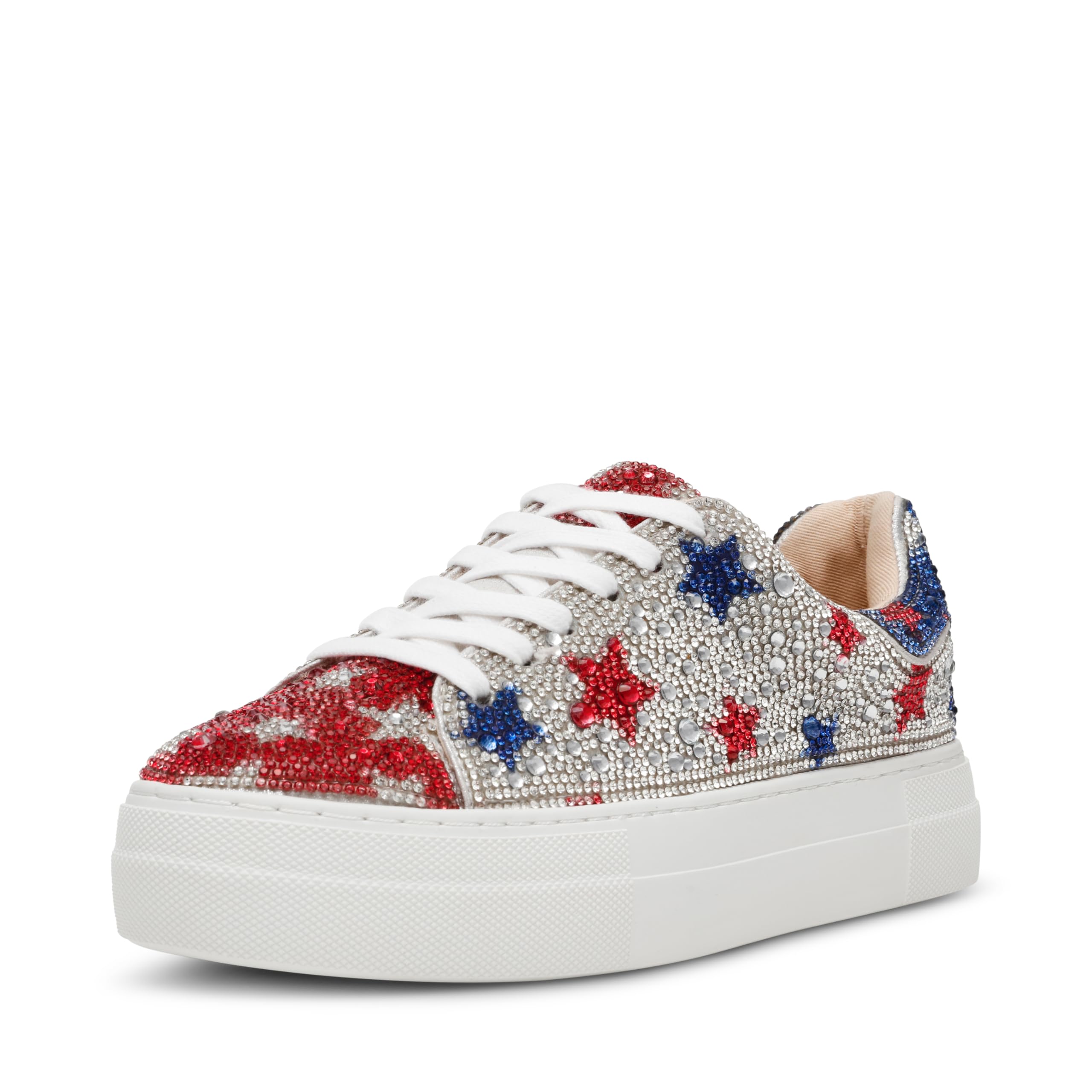Betsey Johnson Women's Sidny Sneaker, Stars, 7 UK