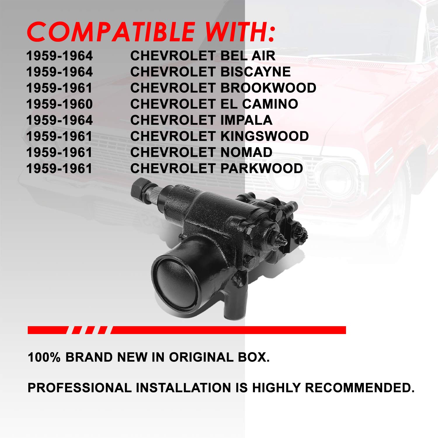 Amazon.com: Auto Dynasty 500 Series Power Steering Gear Box