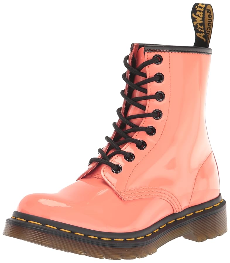 Amazon.com: Dr. Martens Women's 1460 W Patent Leather 8 Eye