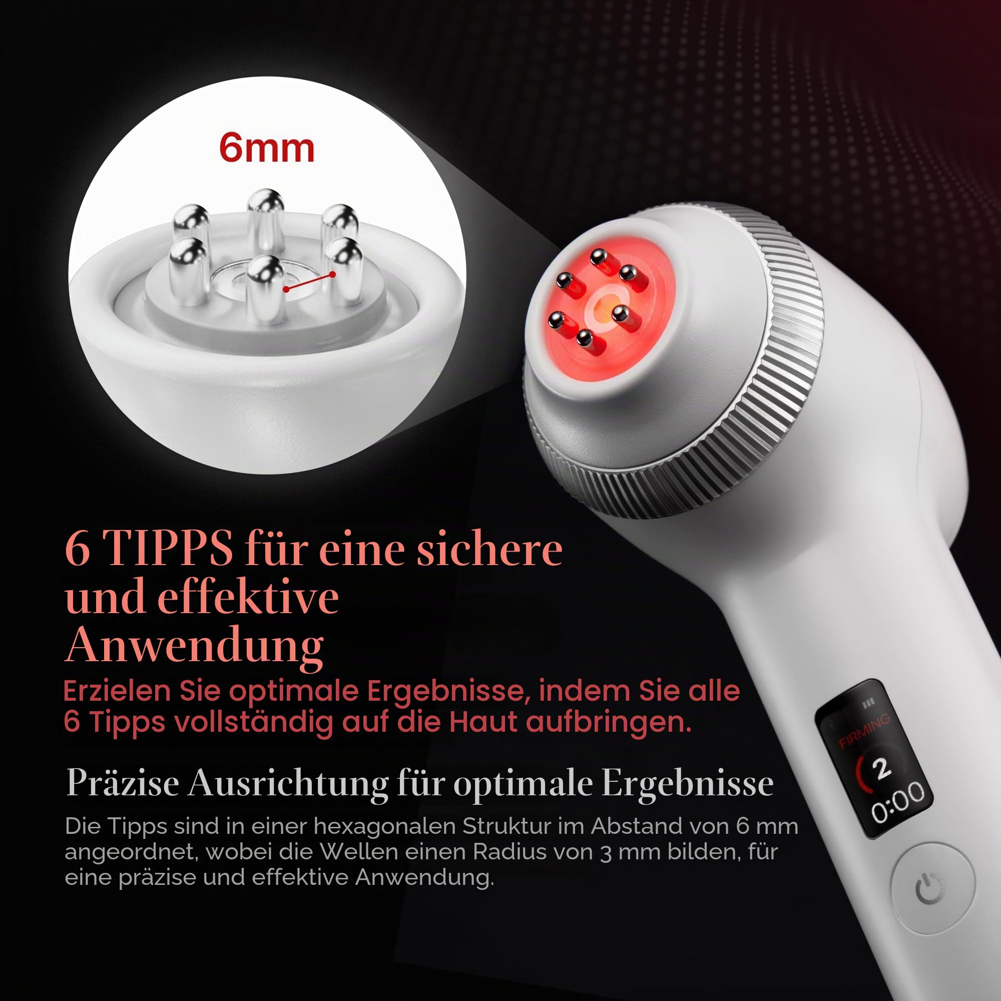 Medicube Age-R Ultra Tune 40.68 | High-Tech-2-in-1-Hautpflegewerkzeug - Hautelastizität, Linienpflege, Ausstrahlung, koreanische Gesichtswerkzeuge