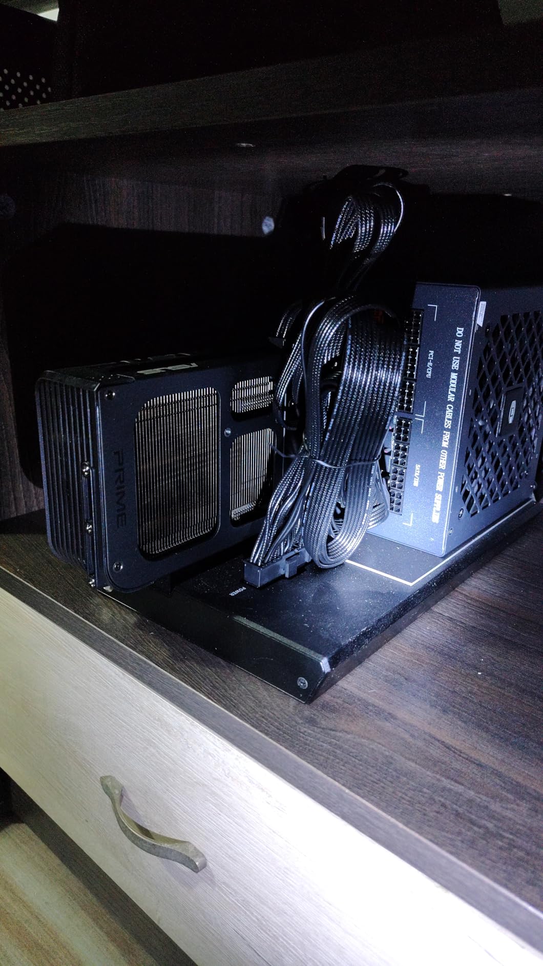 MSI MAG A650BE installed in PC