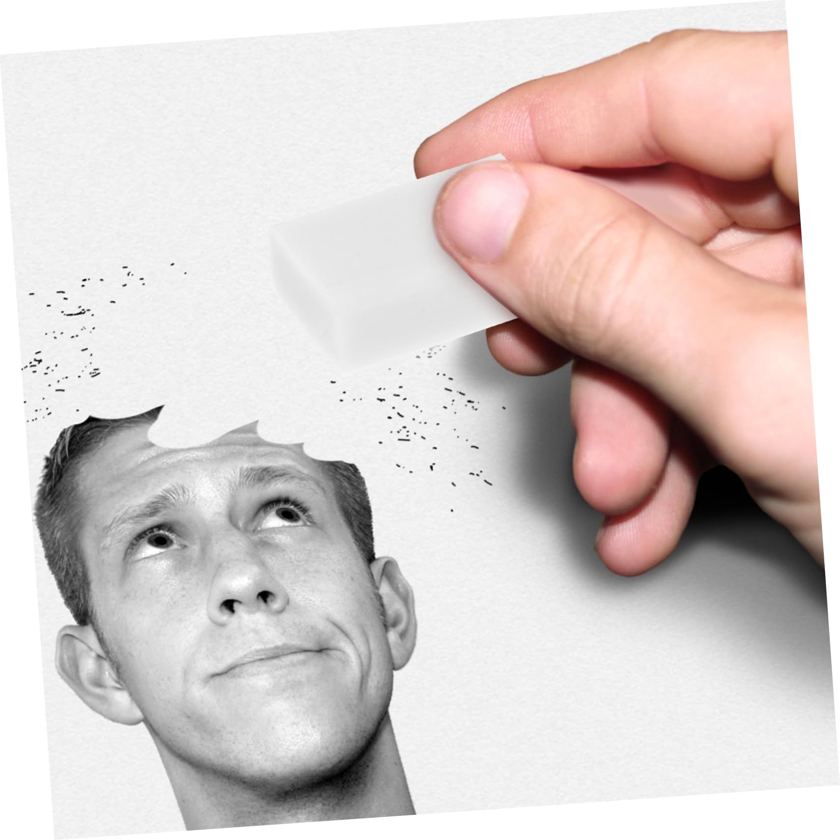 HOMSFOU 4 Sätze Teiliges Professioneller Radiergummis Für Zeichnen Schreiben Und Kalligraphie Vielseitig Einsetzbar Sanftes Radieren Ohne Beschädigung Von Kunstwerken Und 30 Stück * 4