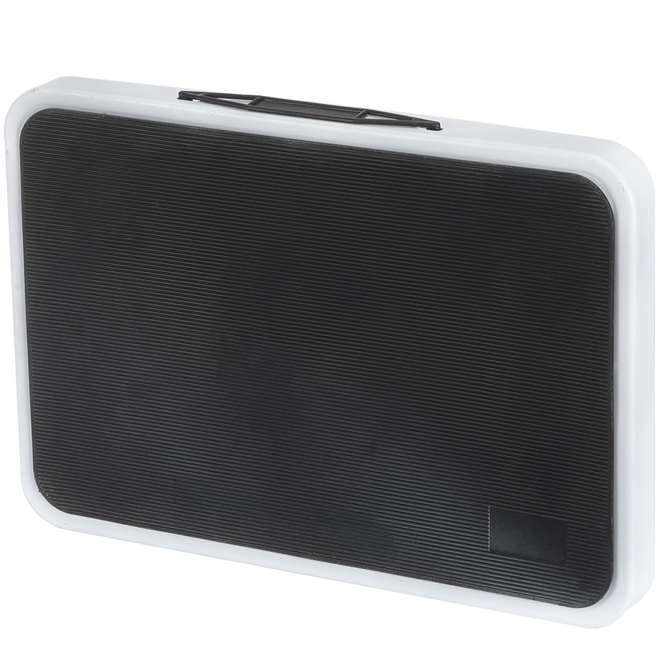 ideoon 2er-Set Stabiler Tritthocker, 150 kg - Stahl, rutschfeste Küchenleiter mit Klappsicherungen, platzsparend für sicheres Arbeiten