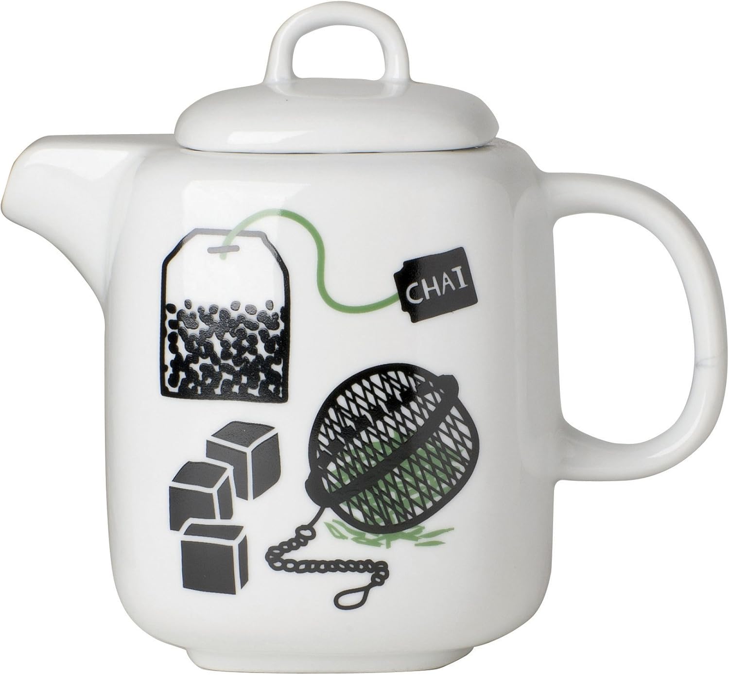 Now Designs 26Ounce Teapot, Cup Of Tea Teapots