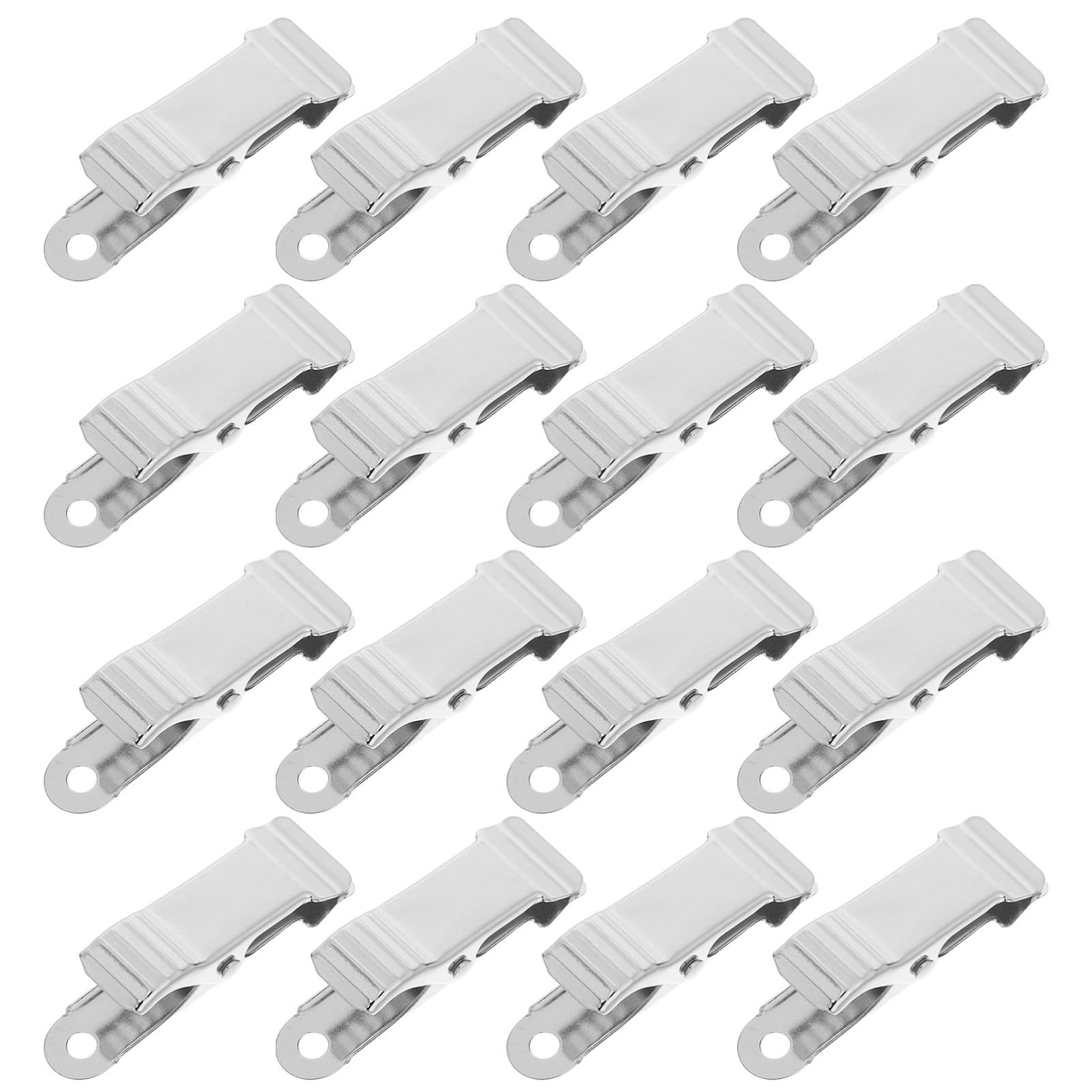 PRETYZOOM 150 Clips Metálicos Para Estanterías Clips Para Papel De Oficina Abrazaderas De Sujeción De Alambre