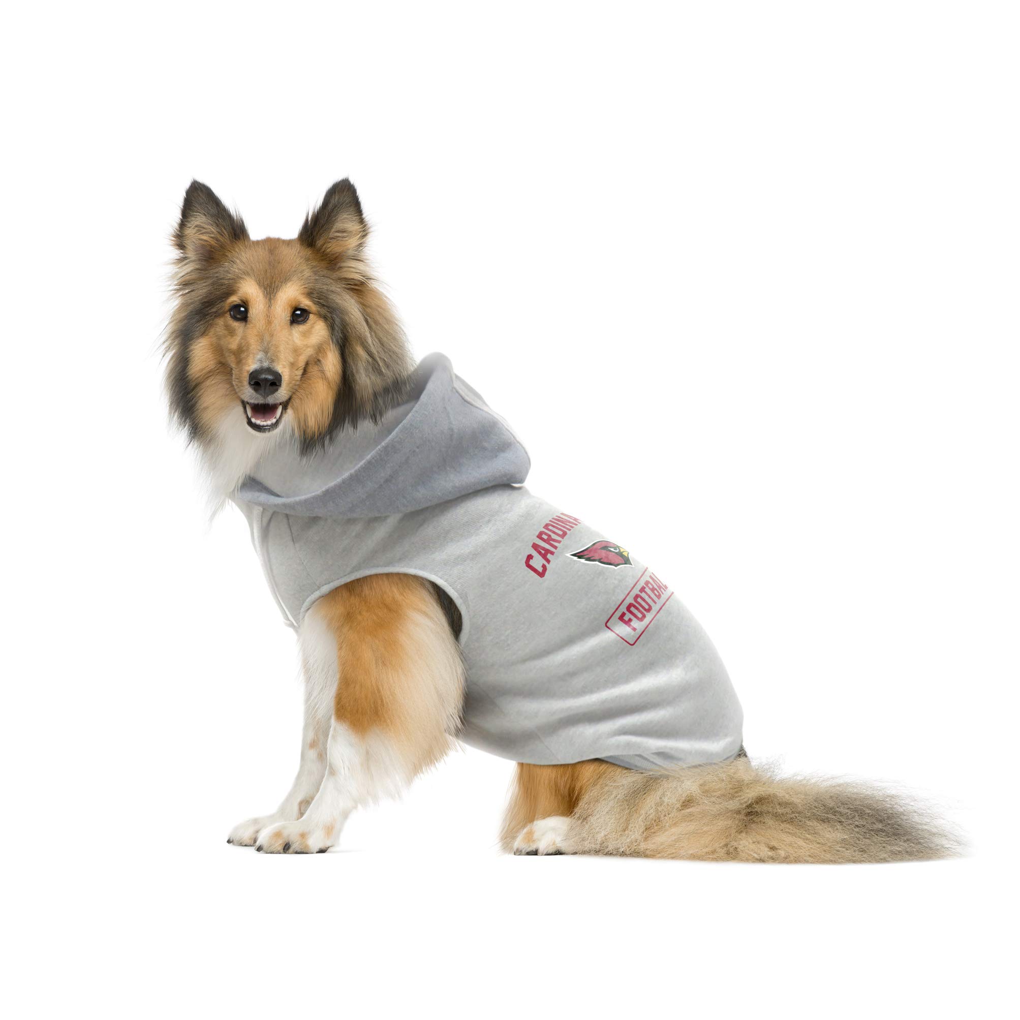 Littlearth NFL Pet Hooded Crew Neck Sweatshirt - Dog Hoodie - Cat Hoodie