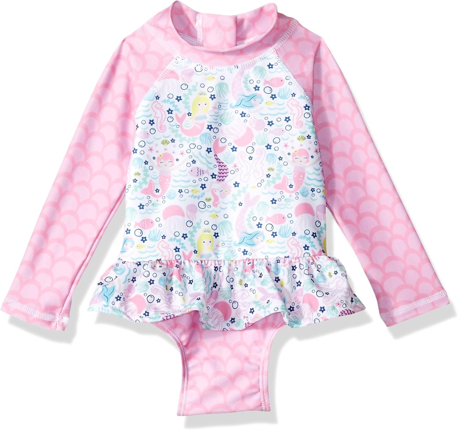 Flap Happy Girls' UPF 50+ Alissa Infant Rash Guard Swimsuit