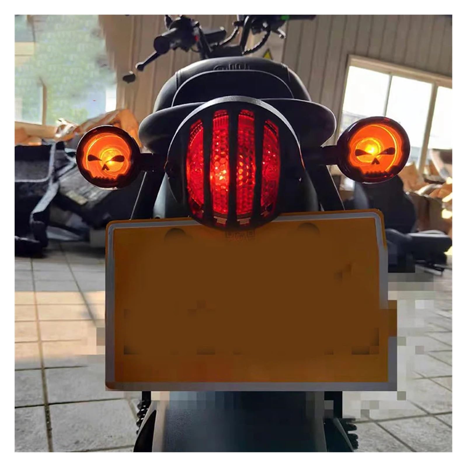 Indicatore di direzione a LED per moto 10mm 12V Indicatoris Motos