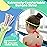 Vvinca Kids Swim Goggles with Bungee Strap No Leaking Anti Fog Toddler Goggles with Quick Adjust Ages 3-14