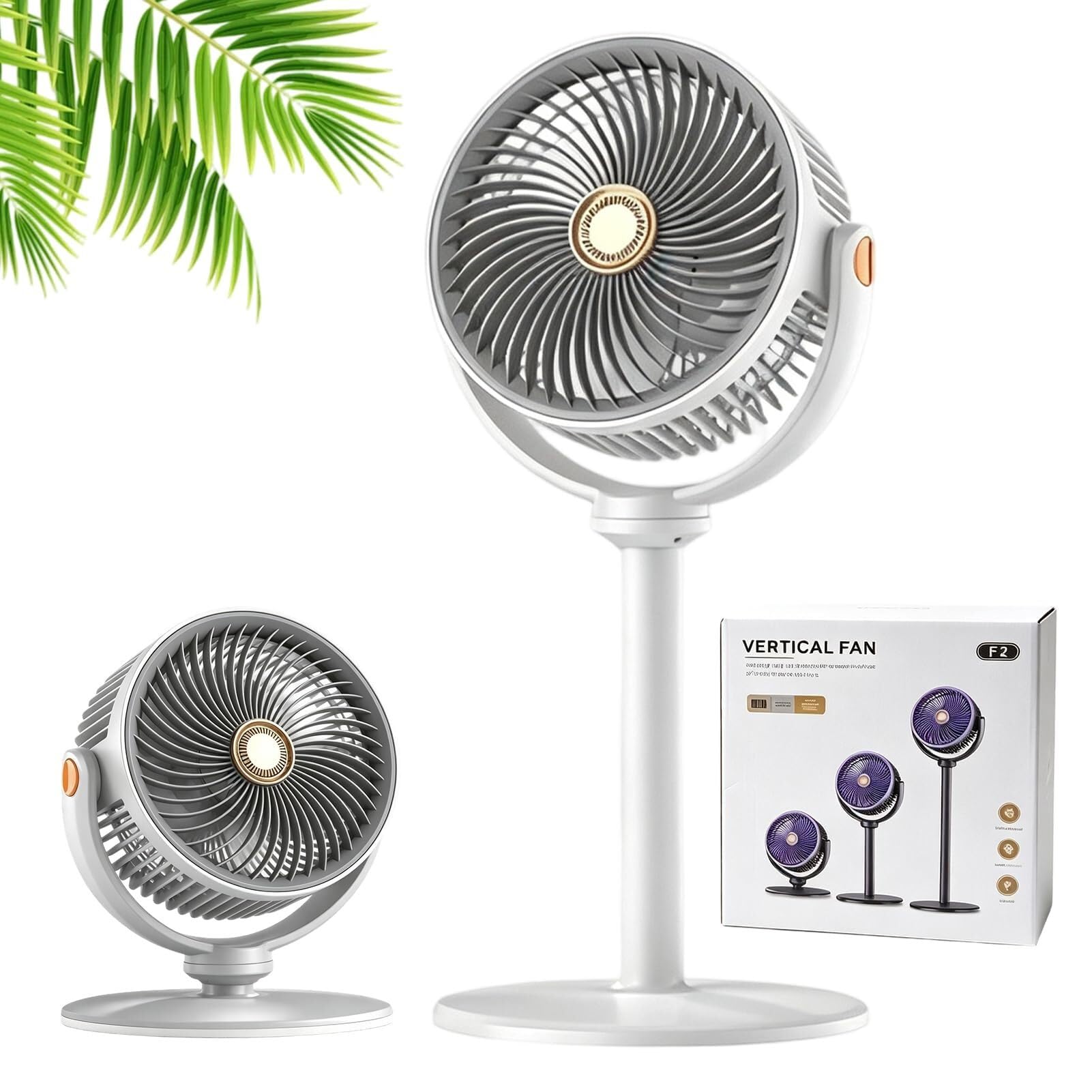 Ventilador de Pie 5 Velocidades con Circulación de Aire