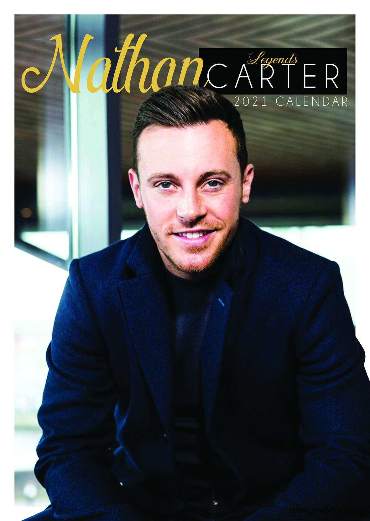 Nathan Carter 2021 A3 Music Legends Wirobound Wall Calendar The Perfect Xmas or Birthday Gift