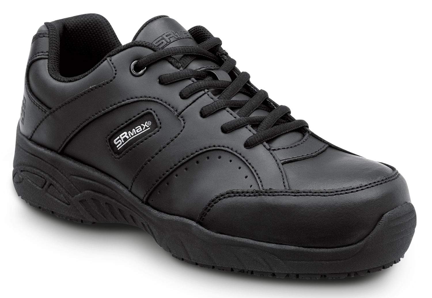 SR Max Fairfax II, Men's, Black, Athletic Style Slip Resistant, Comp Toe, EH, Work Shoe (10.0 EW)
