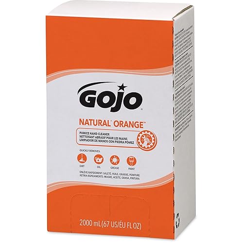 Miniatura 9 de Limpiador natural de piedra pómez y naranja GOJO 0955-02 de 1 galón paquete de 2