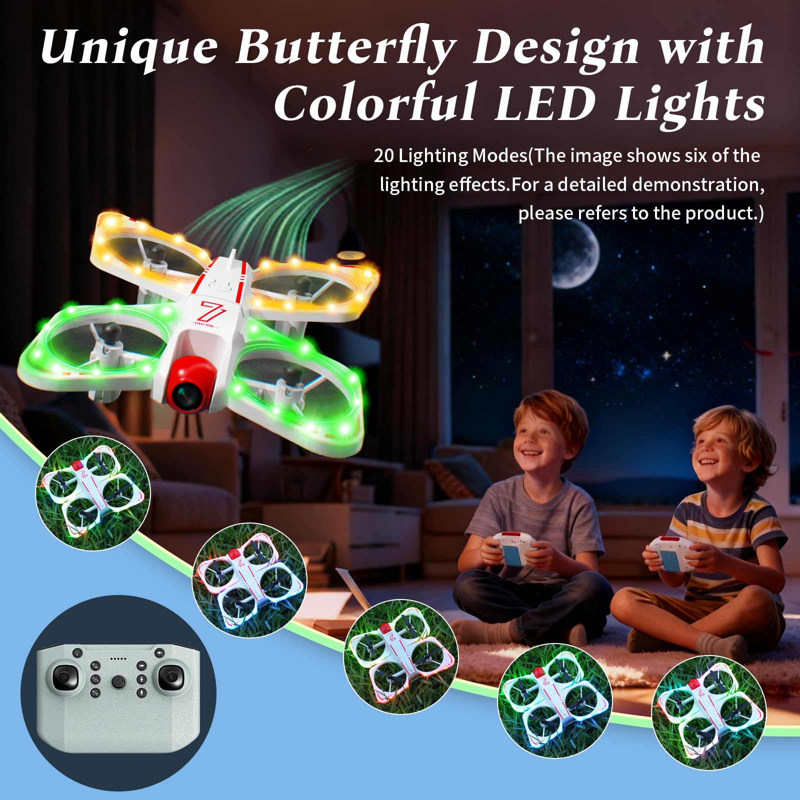 A Alpha Mini Drone avec Camera Enfant, 720P Drone radiocommandés Avion Télécommandé Enfant Cadeau Jouet 7 8 9 10 Ans Garcon idéal pour l'intérieur et l'extérieur, idéal pour garçons et Filles