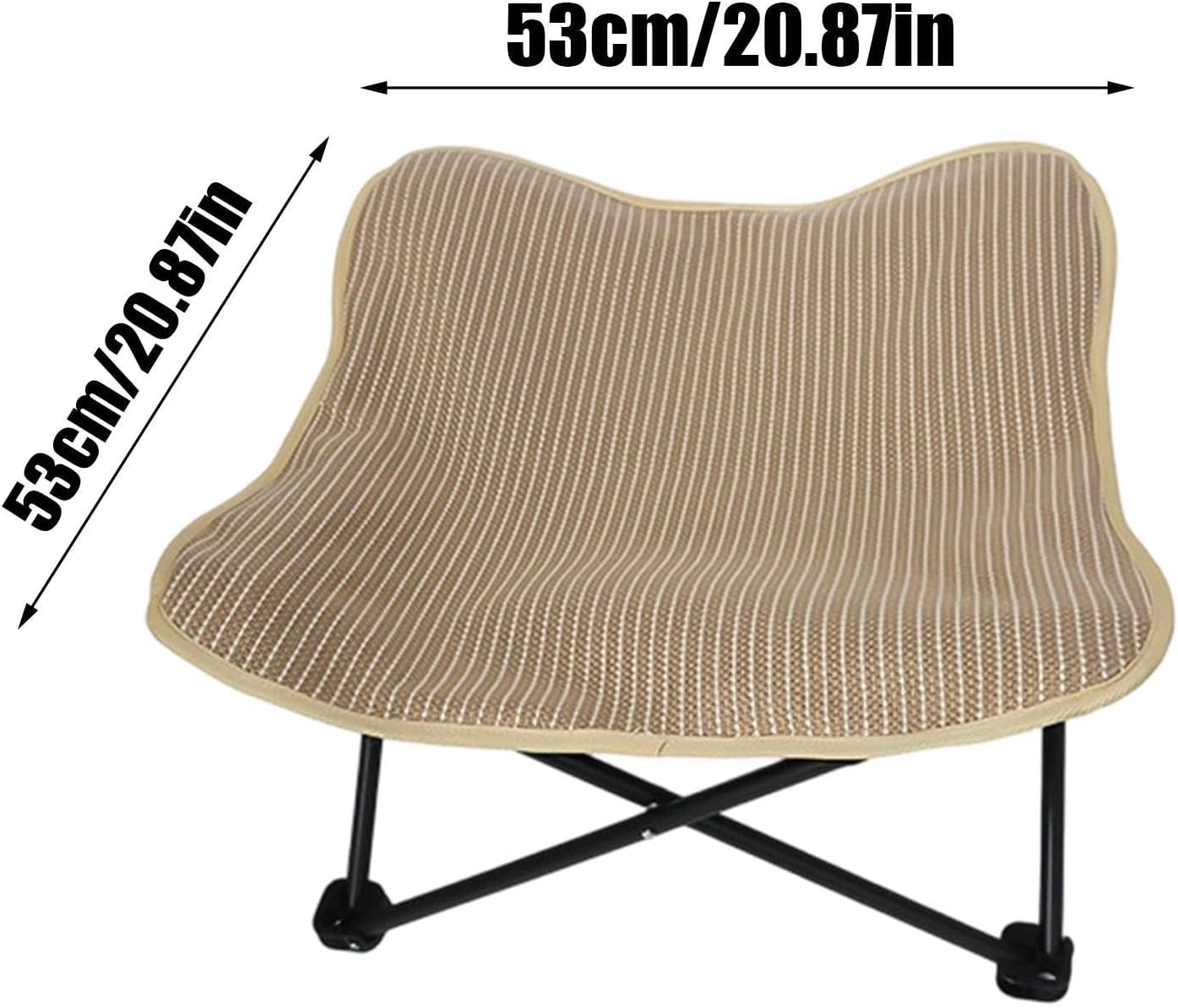 Cat Scratch Lounger - Scratch-Resistant Space-Saving - Sisal Scratcher Chair for Cat - for Small Medium Large Kitten Indoor Outdoor Garden Yard Playing Exercise