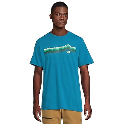 The North Face Evolution Tequila Sunrise Short Sleeve T Shirts Graphic Men