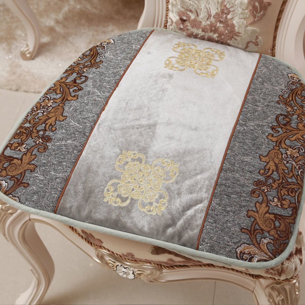 Coussin duveteux de luxe 48x48cm en tissu haut de gamme pour fauteuil élégant