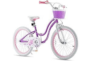 Royalbaby Star Girl 20 Inch Girls Bike in Adorable Pink, Purple, and...