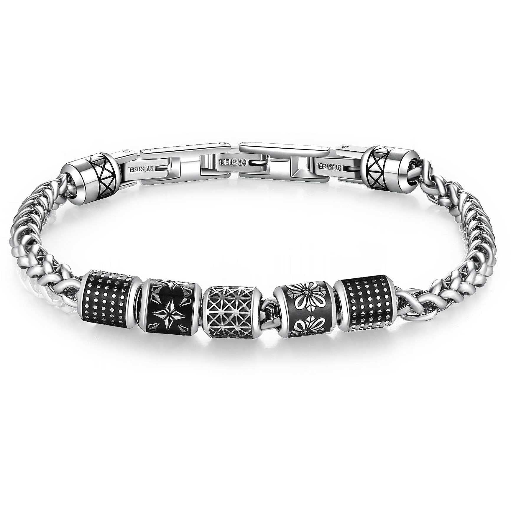 Brosway Bracciale Uomo in Acciaio | Collezione Bullet - BUL24