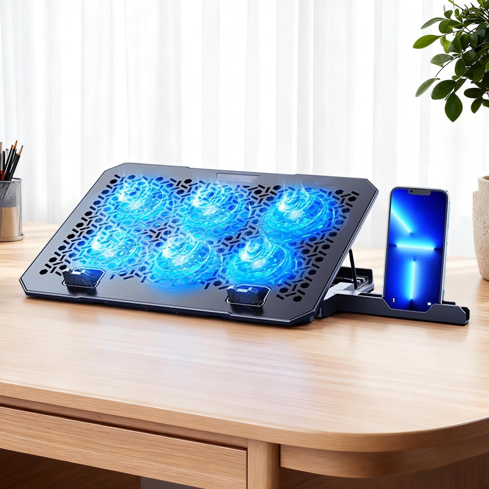 Plateau de Refroidissement pour PC Portable Support de Rehausseur avec
