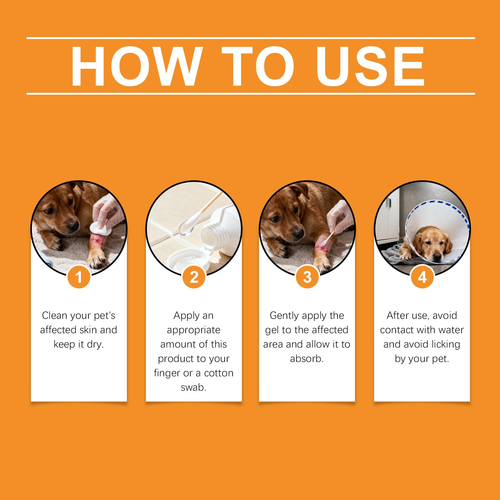 Gel Soin des Plaies pour Animaux,Gels de Soin des Plaies pour Chiens et Chats,Gel de Guérison Imperméable,Pansement Liquide pour Plaies Chien 20g